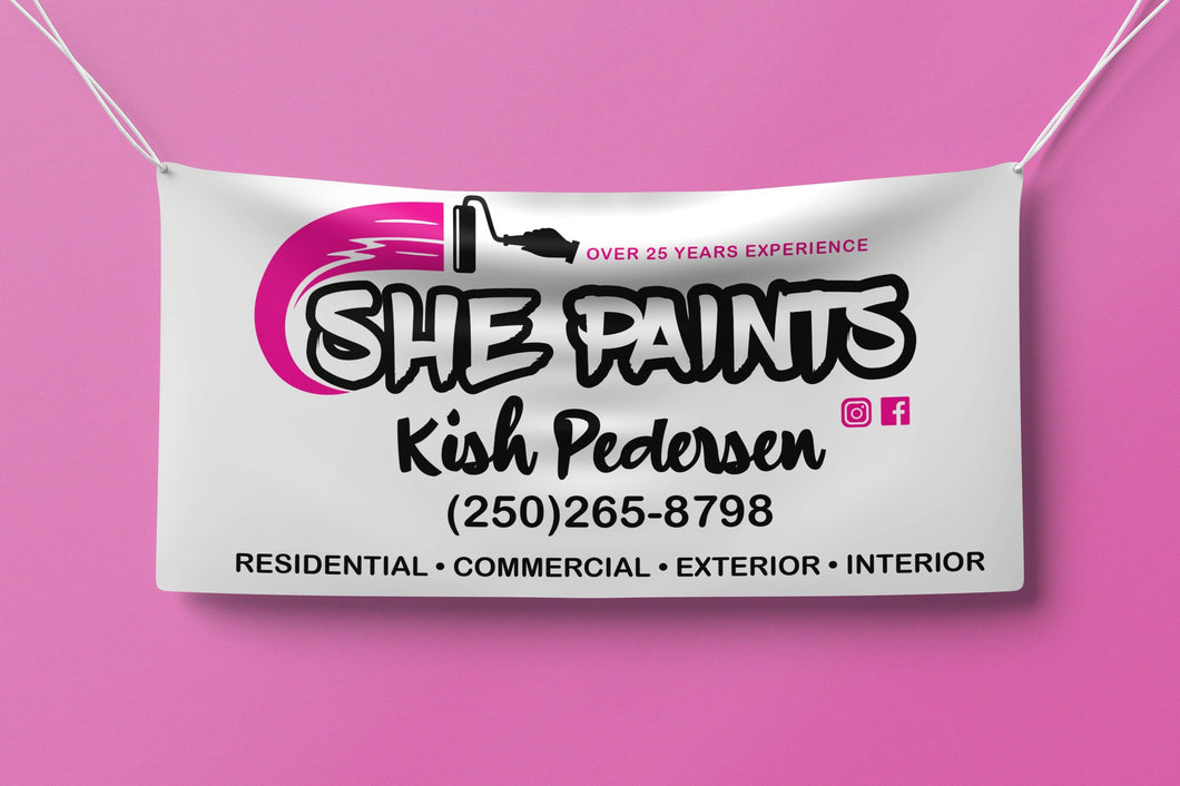 She Paints